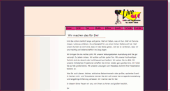 Desktop Screenshot of liveart.de